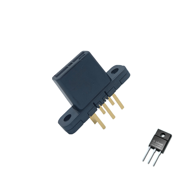 JC power device test socket T3P-L214-ST-BK semiconductor SiC/GaN MOSFET mounting fixture dynamic / static parameters precision evaluation for TO-247-3 and TO-220 package