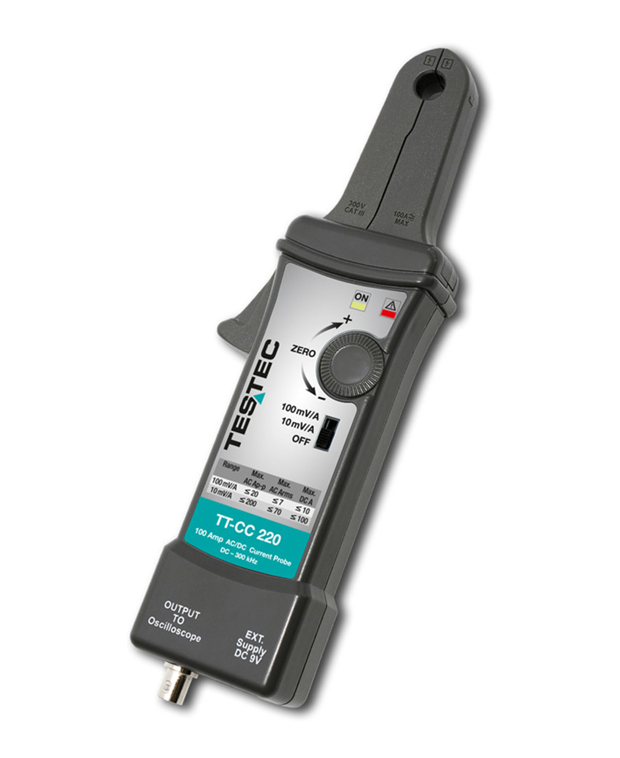 Testec TT-CC 770 AC/DC current probe 7 A – 70 A