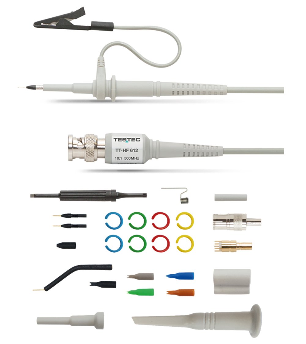 Testec TT-HF 612 passive oscilloscope probe x10 / 500 MHz